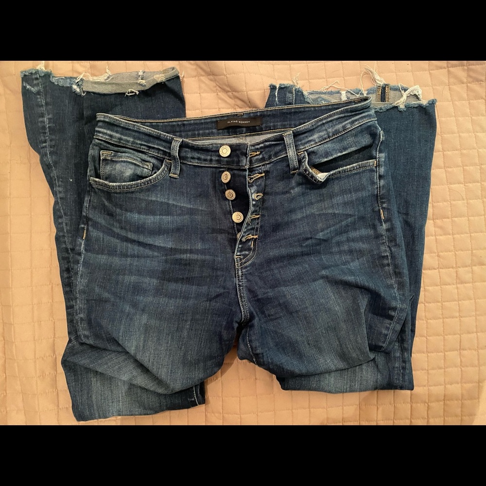 Flying Monkey Button Fly Flares